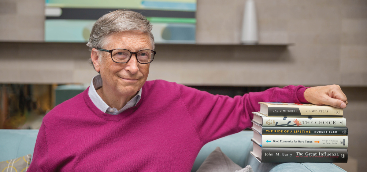 5 Libros que Bill Gates recomienda para el verano 2021